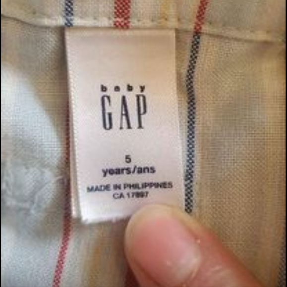Unisex Gap size 5 pajamas - Picture 2 of 4